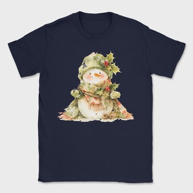 Snowman Christmas Holly, Tricou Barbati (Unisex)
