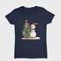 Snowman Christmas Tree, Tricou Femei