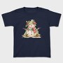 Snowman Christmas Wreath, Tricou Copii