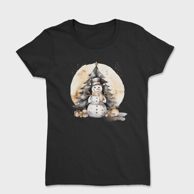Snowman Circle 100760329, Tricou Femei