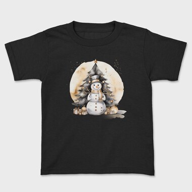 Snowman Circle 100760329, Tricou Copii