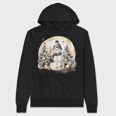 Snowman Circle, Hanorac Oversize Barbati (Unisex)