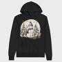 Snowman Circle, Hanorac Oversize Barbati (Unisex)