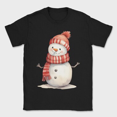 Snowman Ear Flaps, Tricou Barbati (Unisex)