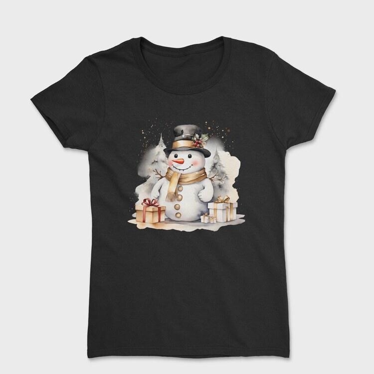 Snowman Gifts 8, Tricou Femei