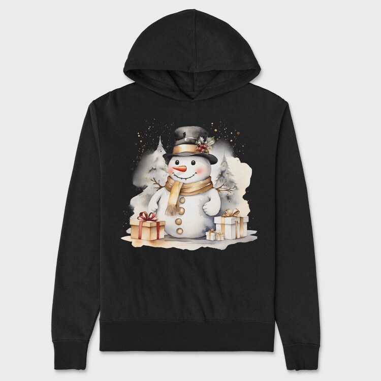Snowman Gifts 8, Hanorac Oversize Barbati (Unisex)