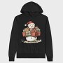 Snowman Gifts Heap, Hanorac Oversize Barbati (Unisex)