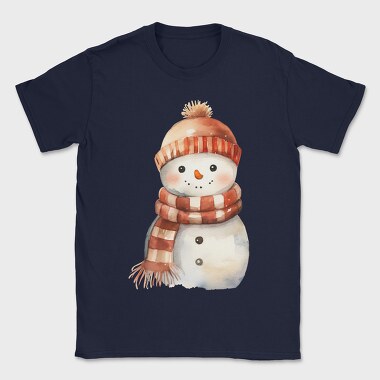 Snowman Happy Cuddle, Tricou Barbati (Unisex)