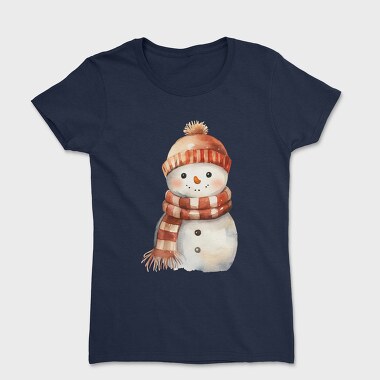 Snowman Happy Cuddle, Tricou Femei