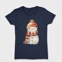 Snowman Happy Cuddle, Tricou Femei