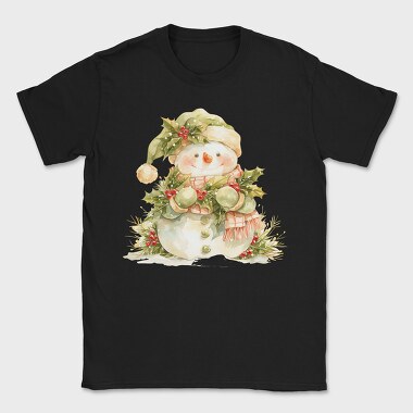 Snowman Holly Berry, Tricou Barbati (Unisex)