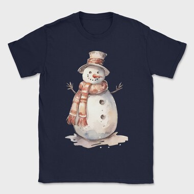 Snowman Snowy Hat, Tricou Barbati (Unisex)