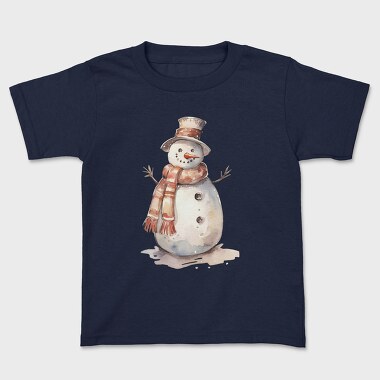 Snowman Snowy Hat, Tricou Copii