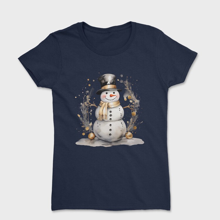 Snowman Sunglasses, Tricou Femei