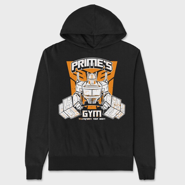 Transformer Face, Hanorac Oversize Barbati (Unisex)