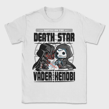 Vader Vs Kenobi, Tricou Barbati (Unisex)