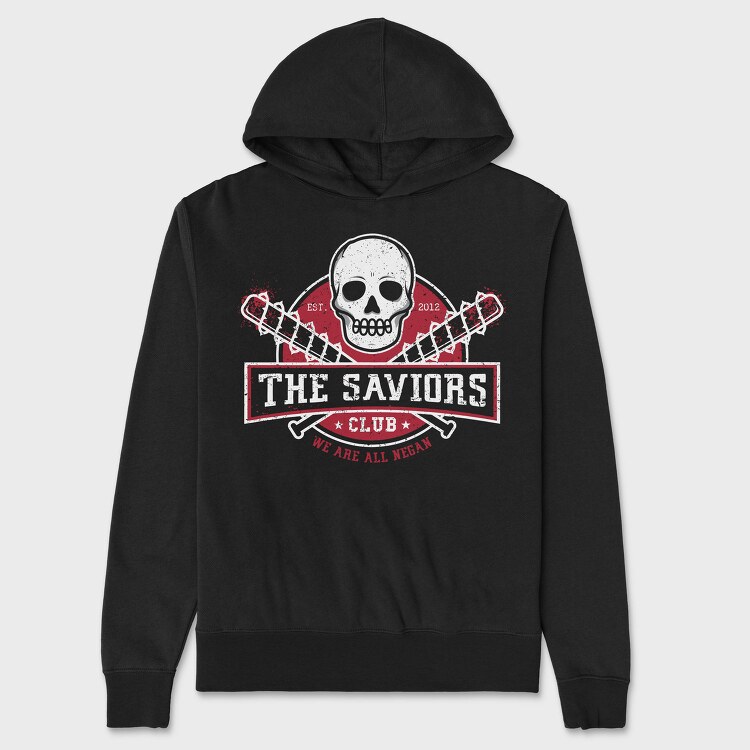 We Are All Negan Club, Hanorac Oversize Barbati (Unisex)