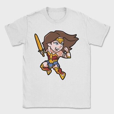 Wonder Girl Warrior, Tricou Barbati (Unisex)