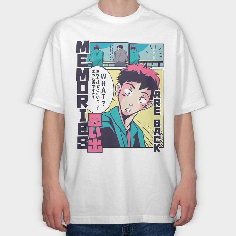 What Memories Are Back, Tricou Oversize Barbati (Unisex)
