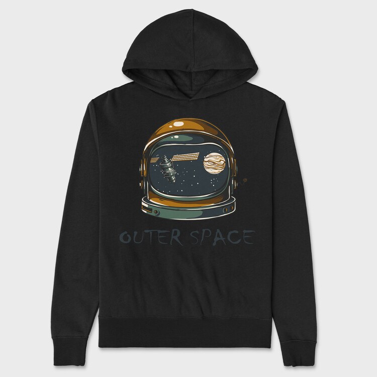 Outer Space, Hanorac Oversize Barbati (Unisex)