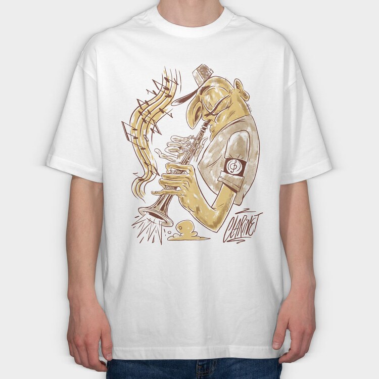 Musicians, Tricou Oversize Barbati (Unisex)