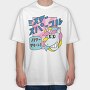Unicorn Boom Boom, Tricou Oversize Barbati (Unisex)