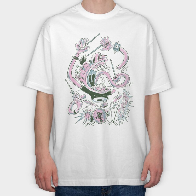 Musicians 9, Tricou Oversize Barbati (Unisex)