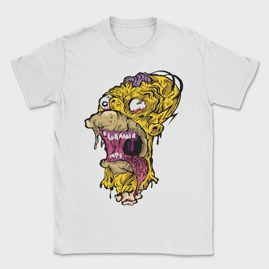 Zombie Mouth Feast, Tricou Barbati (Unisex)