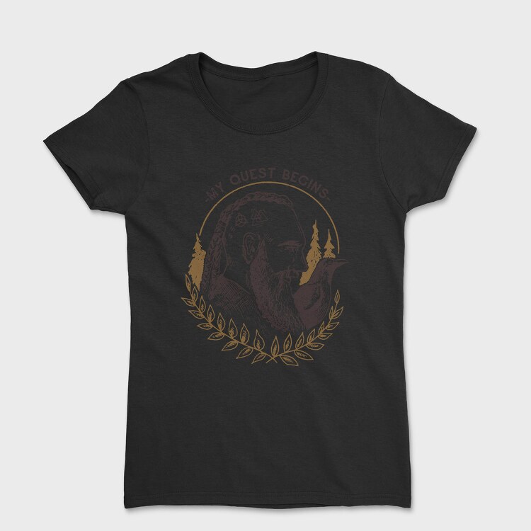 My Quest Begins Viking, Tricou Femei
