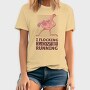 Flamingo Running, Tricou Barbati (Unisex)