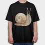 Snail Shell Art, Tricou Oversize Barbati (Unisex)