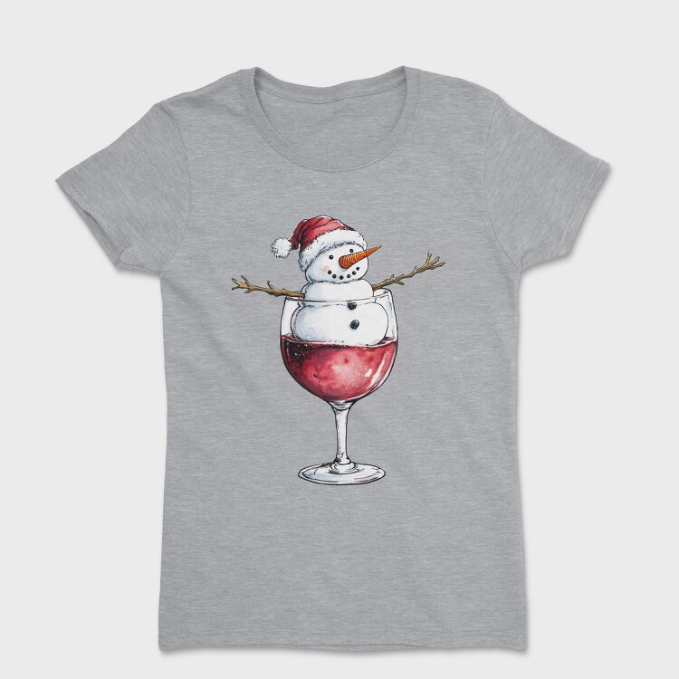 Snowman Wine, Tricou Femei