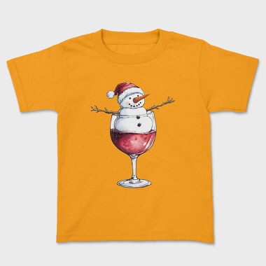 Snowman Wine, Tricou Copii