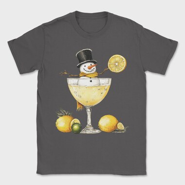 Snowman Winter Drink, Tricou Barbati (Unisex)