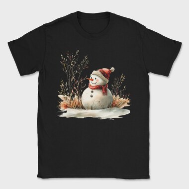 Snowman Winter Hat, Tricou Barbati (Unisex)
