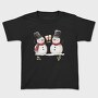 Snowmen Toasting Wine, Tricou Copii