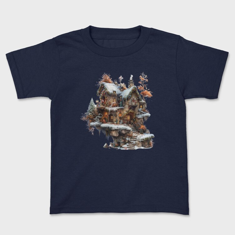 Snowy Fairy Hut, Tricou Copii