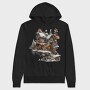 Snowy Fairy Hut, Hanorac Oversize Barbati (Unisex)
