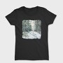 Snowy Forest Path, Tricou Femei