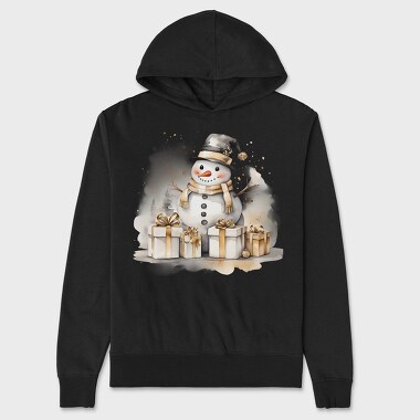 Snowy Gift Serenity, Hanorac Oversize Barbati (Unisex)
