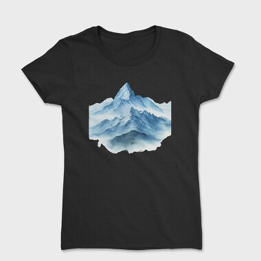 Snowy Mountain Peak, Tricou Femei