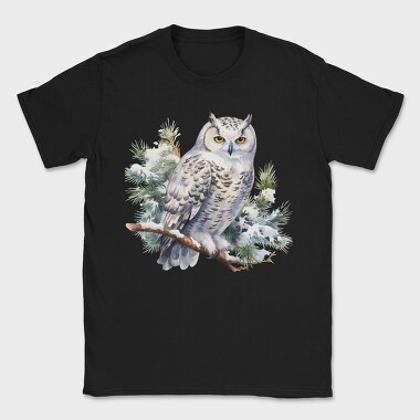 Snowy Owl Club, Tricou Barbati (Unisex)