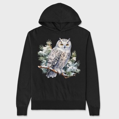 Snowy Owl Club, Hanorac Oversize Barbati (Unisex)