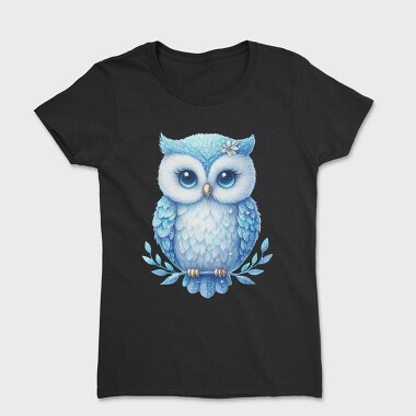 Snowy Owl Glow, Tricou Femei