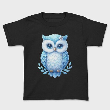 Snowy Owl Glow, Tricou Copii
