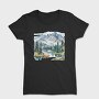Snowy Peaks Reflection, Tricou Femei