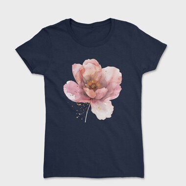 Soft Pink Flower, Tricou Femei