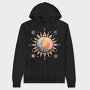 Solar Eyes Clipart, Hanorac Oversize Barbati (Unisex)