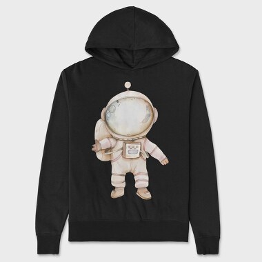 Space Adventure Buddy, Hanorac Oversize Barbati (Unisex)