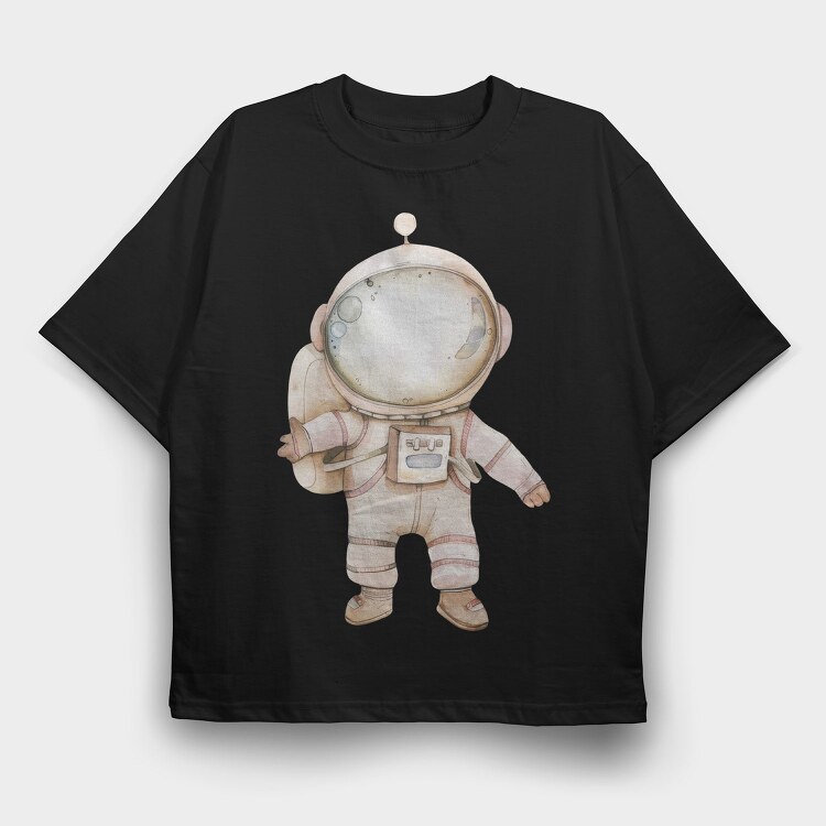 Space Adventure Buddy, Tricou Oversize Barbati (Unisex)